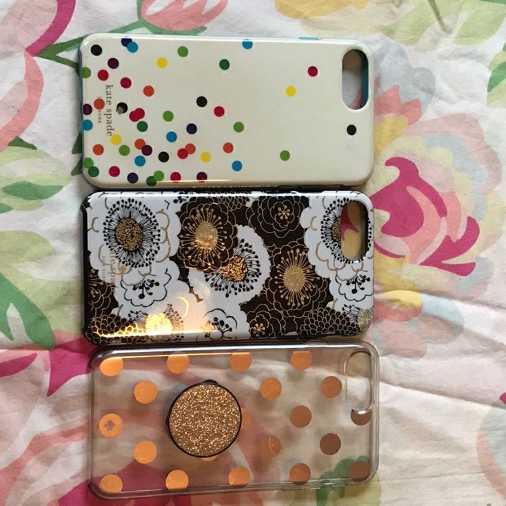 Kate Spade iPhone Cases Lot of 3 iPhone 7 Plus